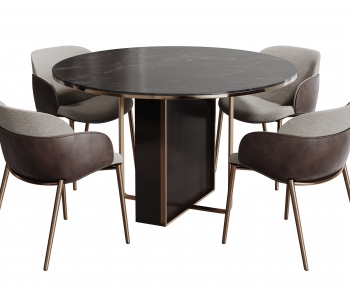 Modern Dining Table And Chairs-ID:498459101