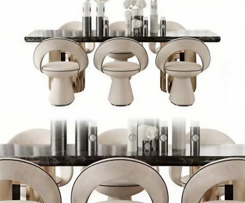 Modern Dining Table And Chairs-ID:545630935