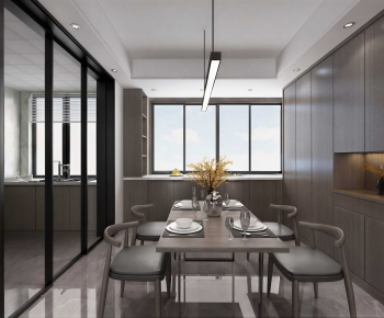Modern Dining Table And Chairs-ID:414569469
