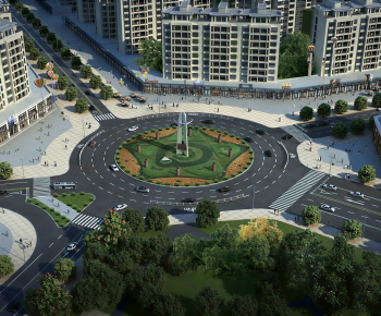 Modern Architectural Bird's-eye View Planning-ID:451903107