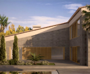New Chinese Style Courtyard/landscape-ID:958700907