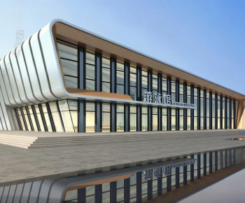 Modern Building Appearance-ID:254189978