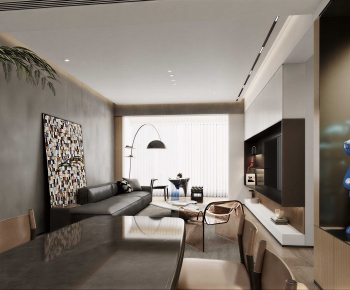 Modern A Living Room-ID:170871026