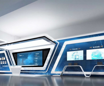 Modern Exhibition Hall-ID:231369029