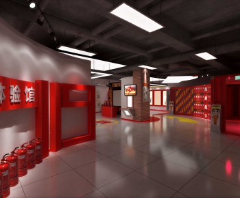 Modern Exhibition Hall-ID:262377021