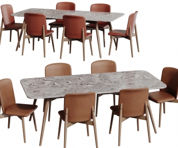 Modern Dining Table And Chairs-ID:732074026