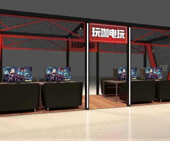 Modern Exhibition Hall-ID:482052097