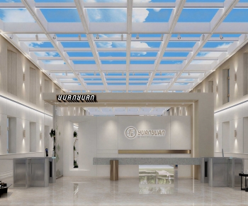 Modern Office Reception Desk-ID:790112973