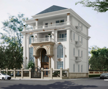 European Style Villa Appearance-ID:302552946