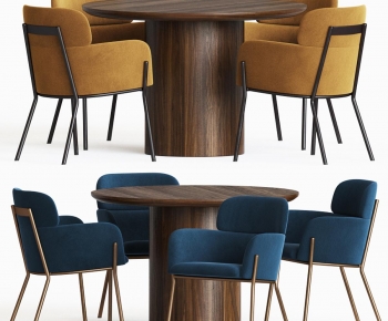 Modern Dining Table And Chairs-ID:125680925