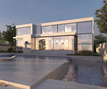 Modern Villa Appearance-ID:362555034