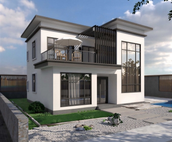 New Chinese Style Detached Villa-ID:281307948