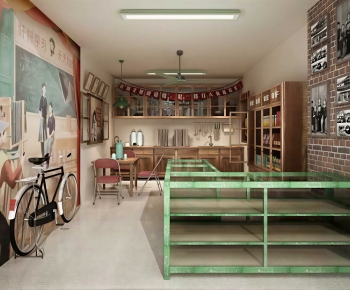 Retro Style Cafe-ID:726856957