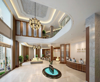 Modern Real Estate Sales Office-ID:610444075