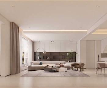 Modern A Living Room-ID:971611989