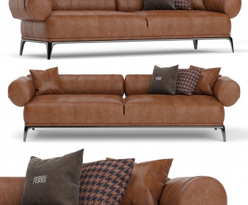 Modern Three-seat Sofa-ID:223198894
