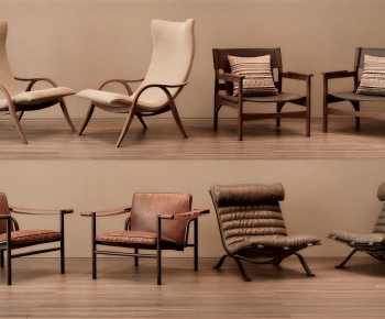 Wabi-sabi Style Lounge Chair-ID:356343031