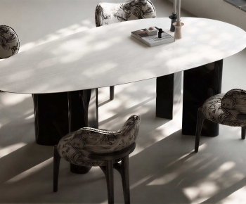 Modern Dining Table And Chairs-ID:152318955