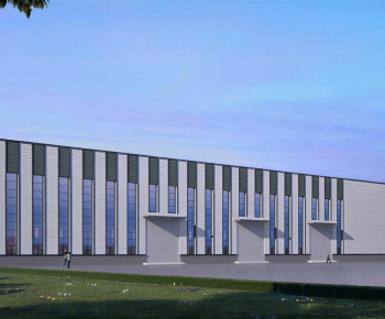 Modern Appearance Of Commercial Building-ID:317161084
