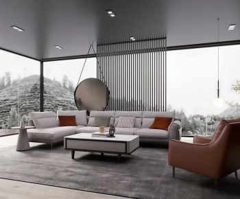 Modern A Living Room-ID:629069094