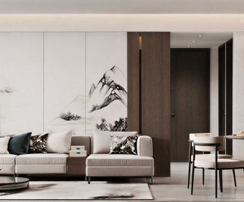 Modern A Living Room-ID:580224992