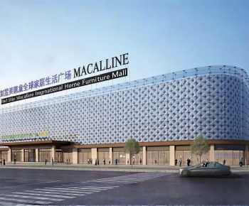 Modern Building Appearance-ID:501889941
