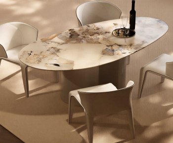 Modern Dining Table And Chairs-ID:659274103