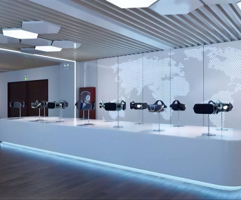 Modern Exhibition Hall-ID:230392935