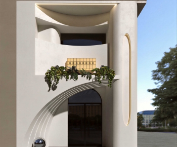 Modern Facade Element-ID:685101036