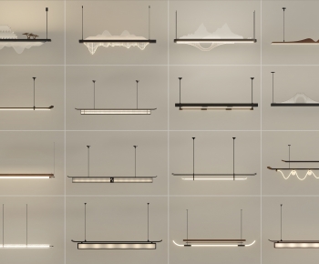 Modern Long Chandelier-ID:215693001