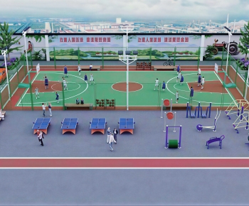 Modern Outdoor Sports Stadium-ID:769747976