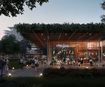 Modern Appearance Of Commercial Building-ID:565953971