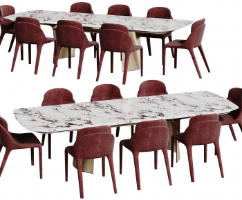 Modern Dining Table And Chairs-ID:557611099