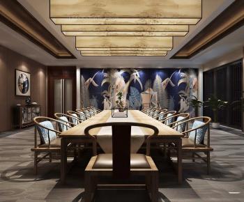 New Chinese Style Dining Room-ID:198014027