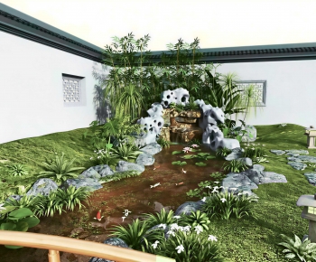 Modern Garden Landscape-ID:885164982