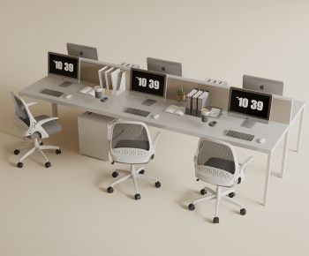 Modern Office Desk And Chair-ID:773427014