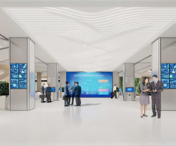 Modern Exhibition Hall-ID:850433118