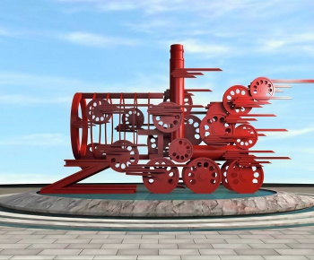 Modern Sculpture Sketch-ID:438640122