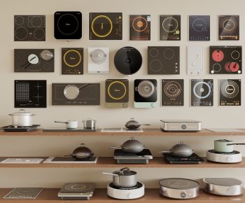 Modern Kitchen Electric Gas Range-ID:936095005