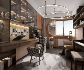 Modern Study Space-ID:492646938