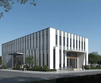 Modern Building Appearance-ID:342892895