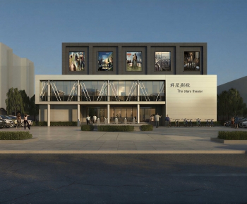 Modern Building Appearance-ID:906464102