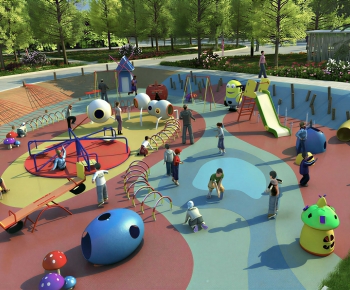 Modern Children's Amusement Park-ID:546677118