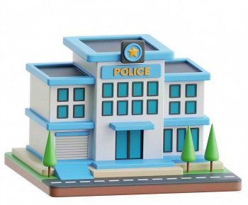 Modern Cartoon House-ID:436077124
