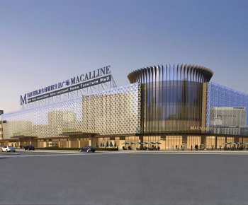 Modern Building Appearance-ID:909800051