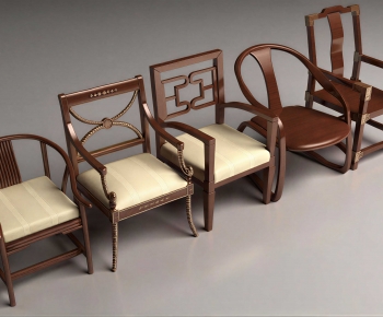 New Chinese Style Lounge Chair-ID:661804917