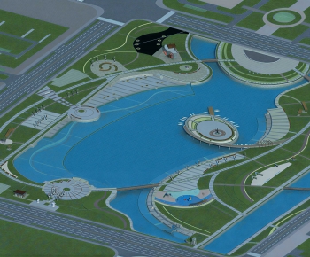Modern Architectural Bird's-eye View Planning-ID:405112982