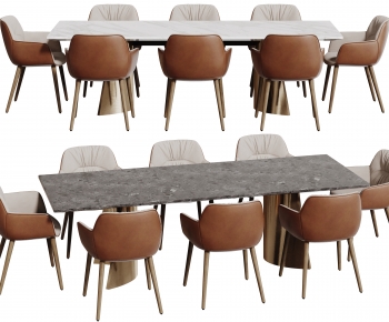 Modern Dining Table And Chairs-ID:499660978