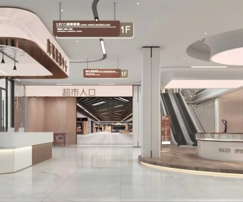 Modern Shopping Mall-ID:907259946
