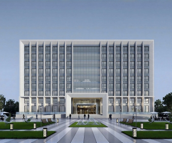 Modern Building Appearance-ID:304647921